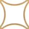 Ekena Millwork 47 14W x 47 14H x 38T Large Lilley Decorative Fretwork Wood Ceiling Panels, Wood Paint Grade CELW47X47X0375LEYMF - alternate 4